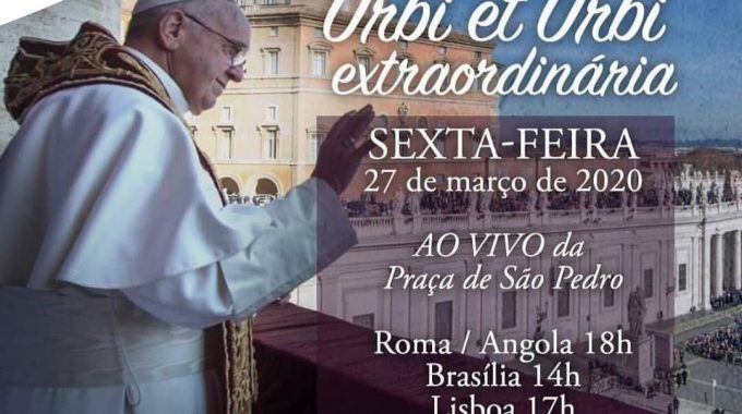Homilia Do Papa Francisco Na Celebração Extraordinária De Oração Pela Pandemia Da Covid-19