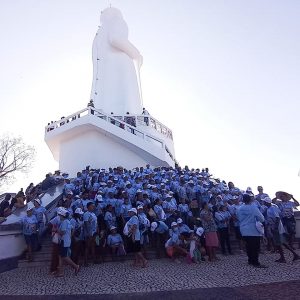 Horto durante a Festa e Romaria de Nossa Senhora das Dores